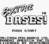 Extra Bases Title Screen